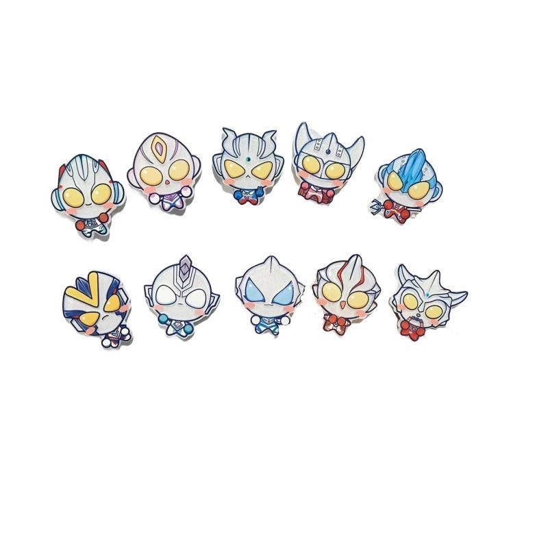 Acrylic Cosplay Prop - Creativo Magnete per Frigorifero Ultraman in