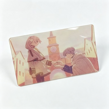 Frieren Cosplay Prop - Cartolina lenticolare esteticamente raffinata di Anime