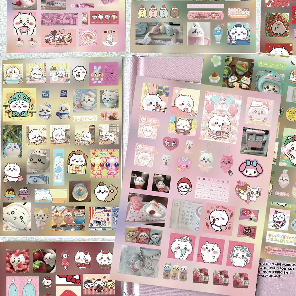 Cosplay Material For Prop - Adesivi in pellicola Chiikawa, simpatici e