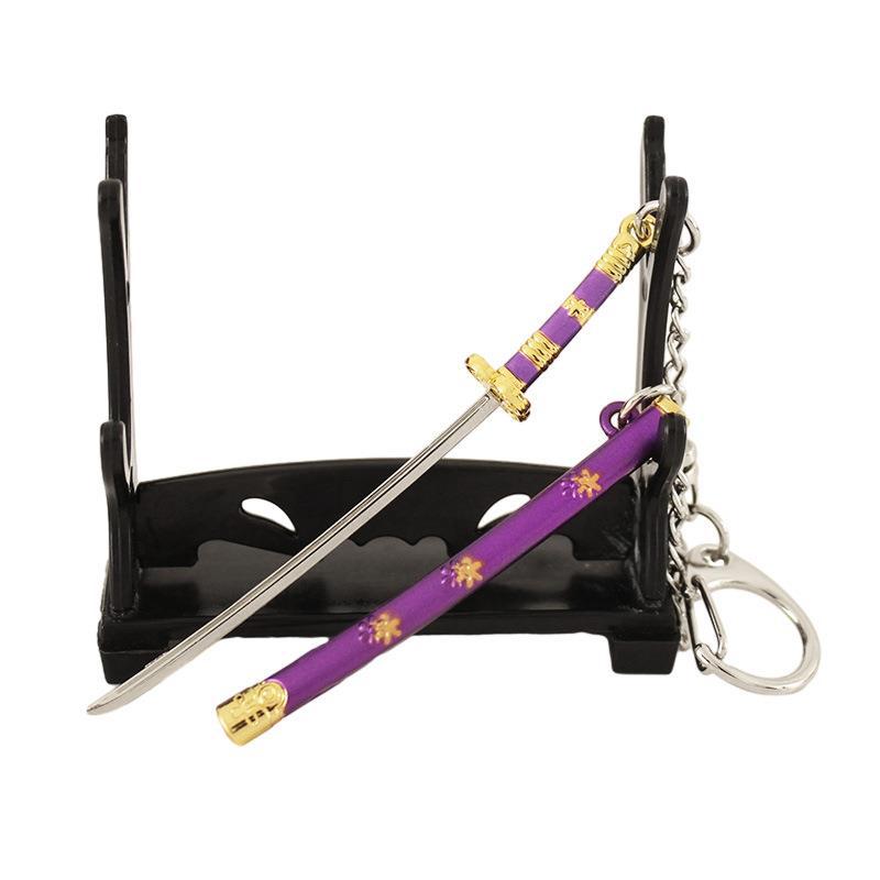 Cosplay Prop Katana - 12 centimetri Enma Katana Portachiavi One