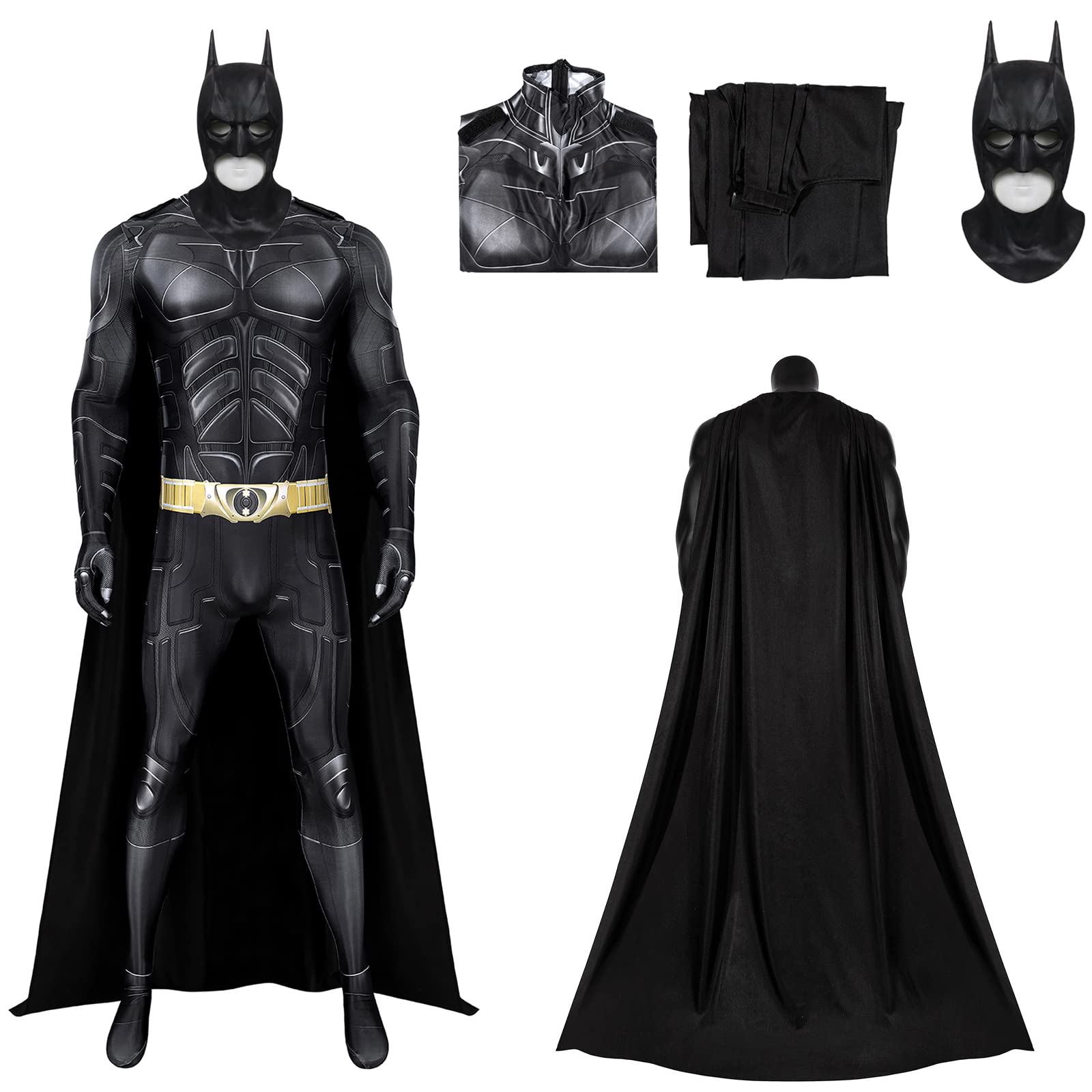 Cosplay Bat Prop - Costume da supereroe pipistrello per uomini