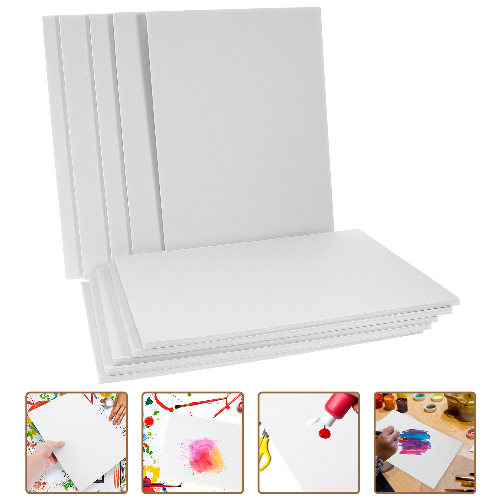 Cosplay Prop Foam Board - 10 Pezzi di Pannelli in Schiuma