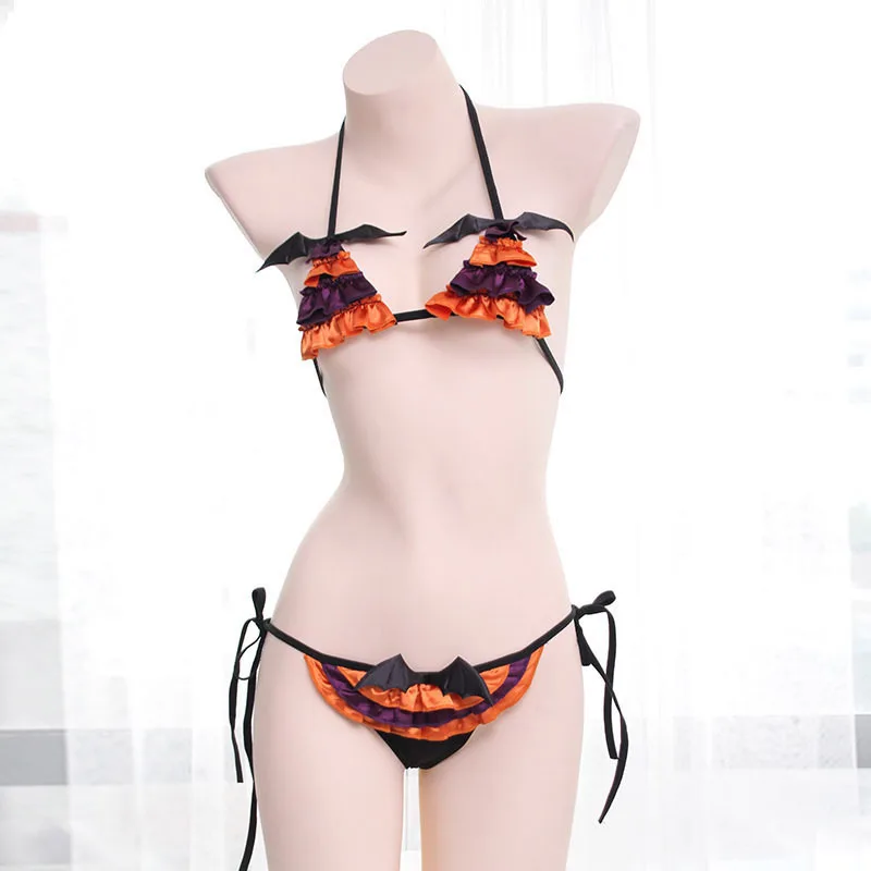 Cosplay Bat Prop - Set di Lingerie Sexy Gotica da