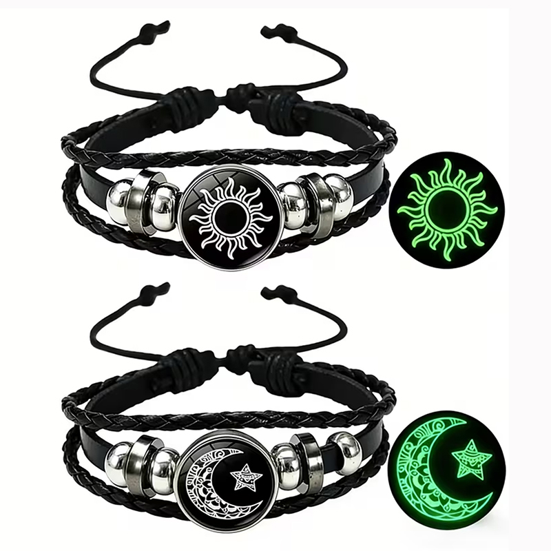 Set di 2 Braccialetti Luminosi - Snap Fastener Set recensione e prezzo