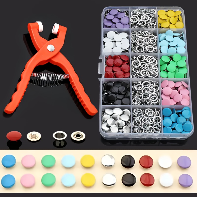 Set di 100 Bottoni Colorati in - Snap Fastener Set recensione e prezzo