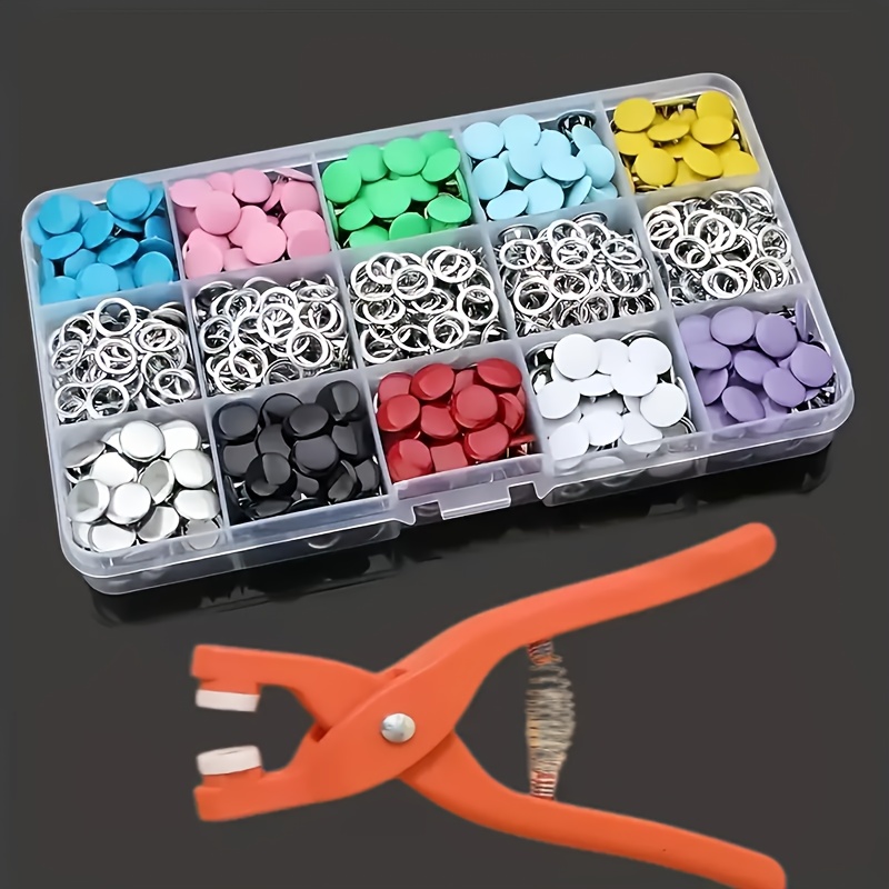 Set di 100 Bottoni Colorati in - Snap Fastener Set recensione e prezzo