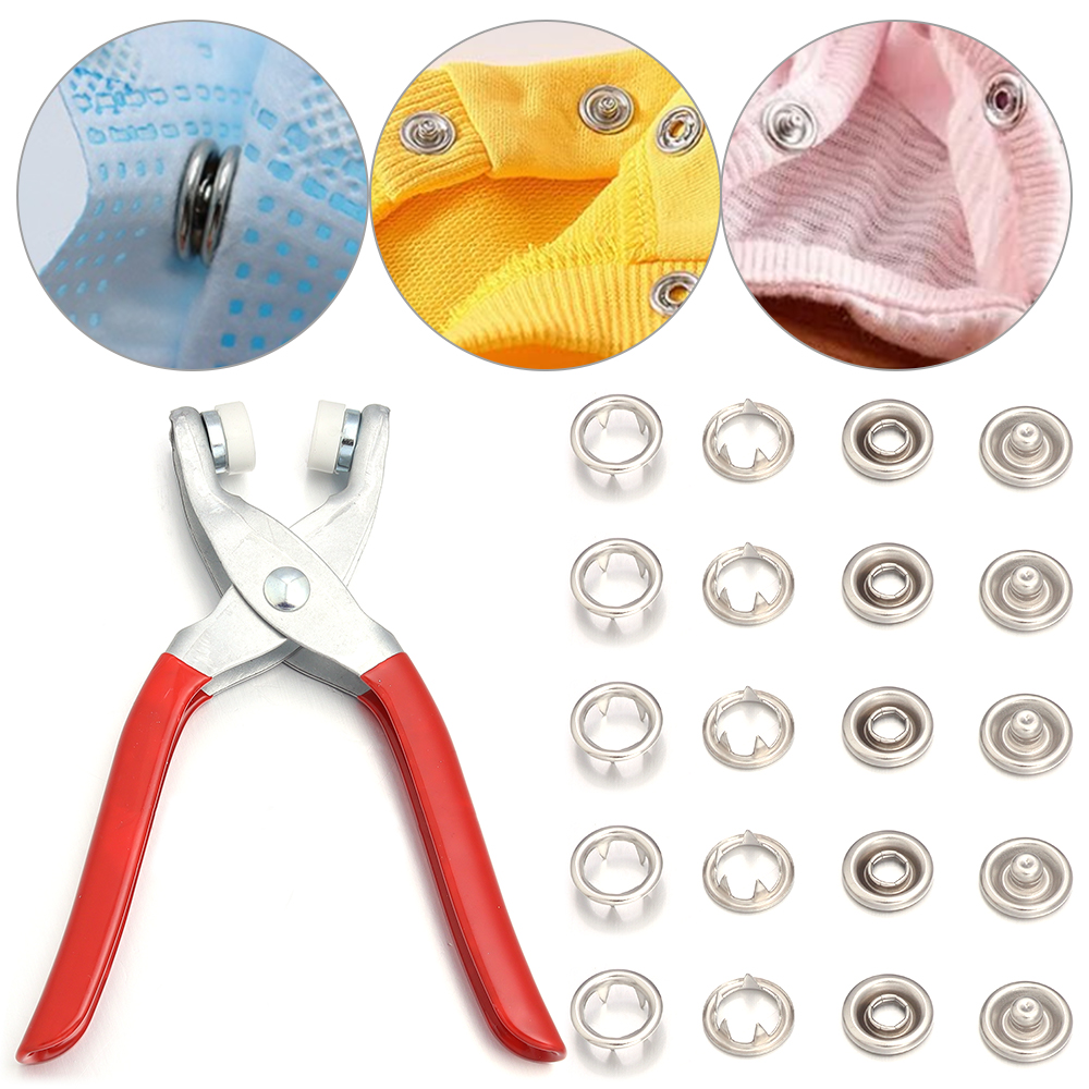 50 Set di Bottoni a Pressione  - Snap Fastener Set recensione e prezzo