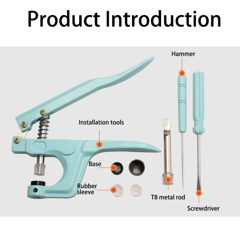 Nuovi bottoni automatici multi - Snap Fastener Set recensione e prezzo
