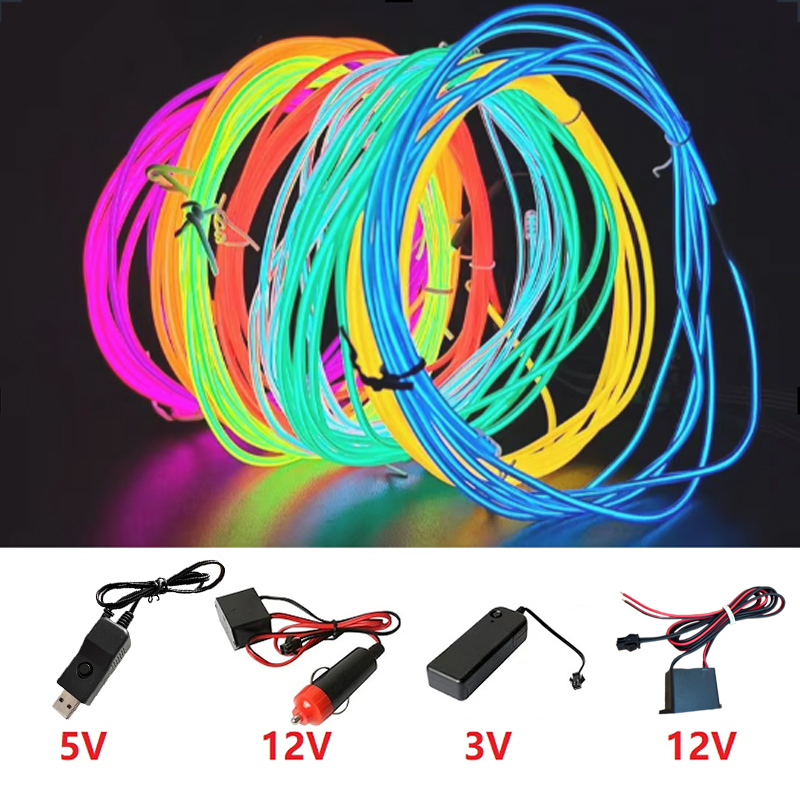 Filo EL 10/5/3/1m, Luci Illumi - Led El Wire recensione e prezzo