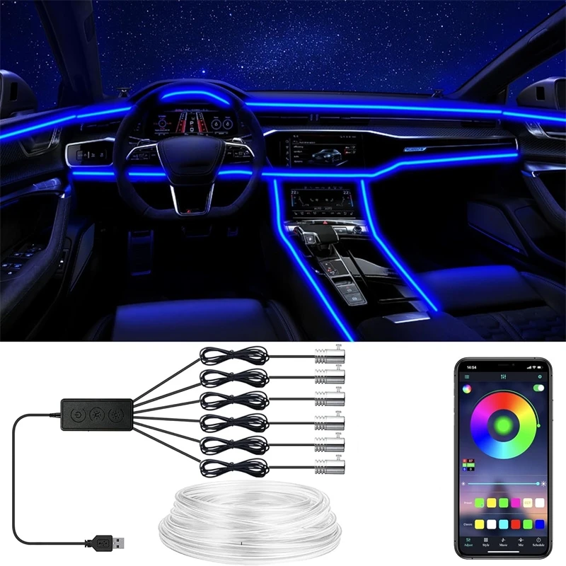 Luci flessibili a filo EL con  - Led El Wire recensione e prezzo
