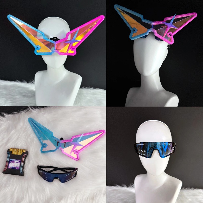 Set di Occhiali Colorati per C - Prop De Cosplay recensione e prezzo