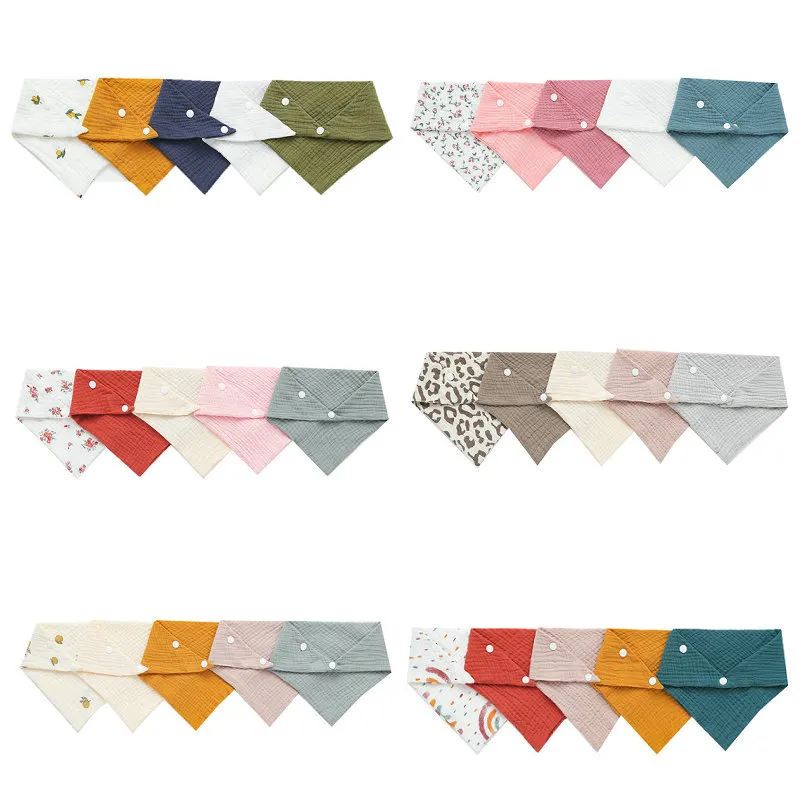 5 pz/set Bavaglini Per Neonato - Snap Fastener Set recensione e prezzo