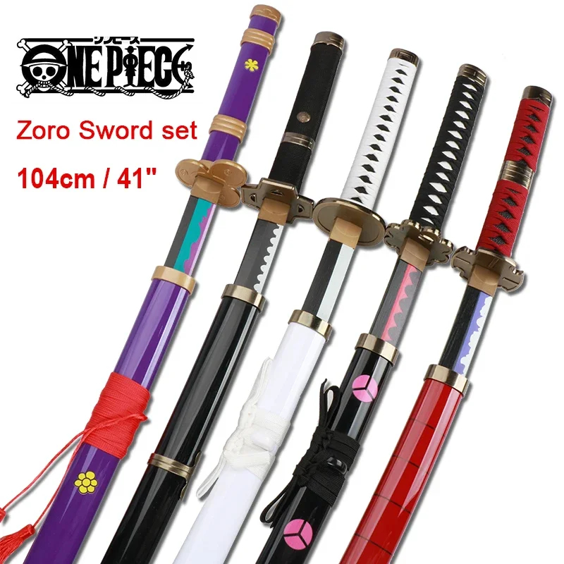 2026 Set di 3 Spade di Roronoa - Cosplay Prop Katana recensione e prezzo